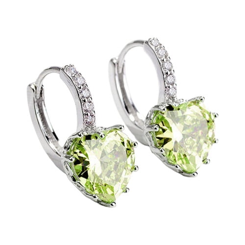 Korean fashion glass ball diamond pieces earrings personalized popular Korean fashion glass ball diamond pieces earrings personalized popular